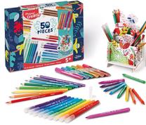 Braižymo reikmenų rinkinys Maped Creativ, įvairių spalvų