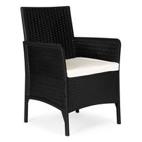 Lauko krėslas MultiGarden DNLJA-001-1, juoda sp., 57 cm x 54 cm x 84 cm