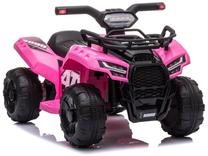 Vaikiškas elektrinis keturratis Lean Toys JS320, rožinė sp.