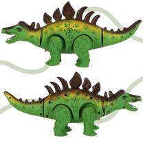 Rotaļu dzīvnieks dinozaurs Dino Space Stegosaurus, 28 cm, zaļa krās.