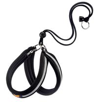 Petnešos šunims Ferplast Agila Reflex, juoda sp., 260 - 380 mm x 15 mm, 1