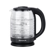 Elektrinis virdulys Brock WK 2401, 1.8 l, skaidri sp./juoda sp.
