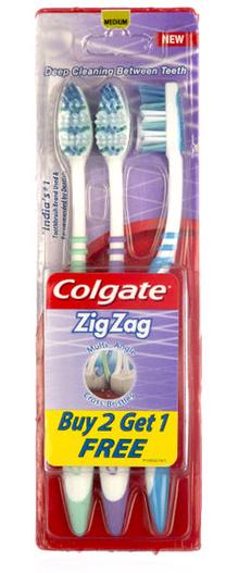 Dantų šepetėlis Colgate, balta sp.