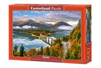 Пазл Castorland Sunrise Over Sylvenstein Lake 500 el. B-53353, 33 см x 47 см, 500 шт., многоцветный