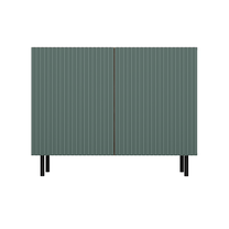 Komoda Kama Kama2 Slim, žalia sp., 78 cm x 100 cm x 40 cm