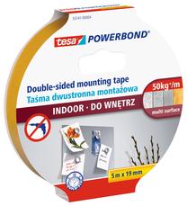 Клейкая полоска Tesa 55741-00001, Двусторонняя, 5 м x 1.9 см