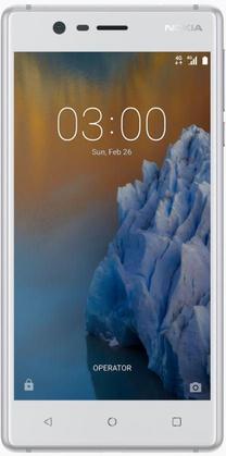 Mobilais telefons Nokia 3, 16 GB, balts krās.