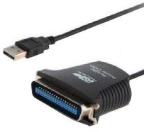 Adapteris Savio USB 1.1, USB 2.0, 0.8 m, melna krās.