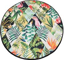 Vonios grindų kilimėlis Foutastic Patch 359CHL4125, įvairių spalvų, 100 cm x 100 cm, Ø 100 cm