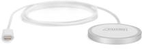 Belaidis įkroviklis Digitus DA-10080, Qi Wireless/USB-C male, balta sp., 15 W