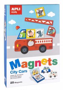 Магнитная игра APLI kids City cars