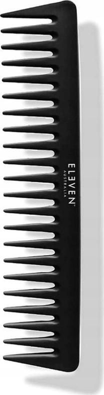 Matu ķemme Eleven Australia Carbon Fiber, melns krās.