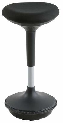 Baro kėdė Toplux Sitool Triactive, matinė, juoda sp., 33 cm x 33 cm x 65 - 90 cm