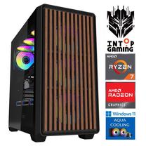 Stacionārs dators Intop RM92308 AMD Ryzen 7 7700X, DDR5 32 GB, SSD+HDD 1 TB 2 TB, AMD Radeon RX 9060 XT 16 GB GDDR6, Windows 11 Pro