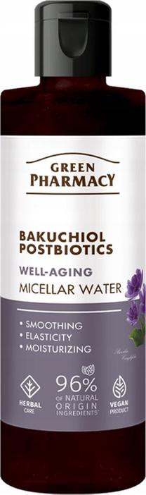 Micelārais ūdens Green Pharmacy Bakuchiol Postbiotics Well - Aging, 200 ml
