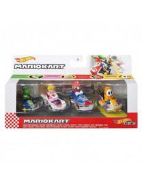 Набор игрушечных машин Mattel Hot Wheels Mario Kart, многоцветный