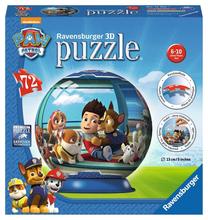 3D пазл Ravensburger Paw Patrol 12186, 13 см x 13 см, 72 шт., многоцветный