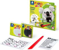Rinkinys molinių figūrėlių gamybai Staedtler Form&Play Koala, įvairių spalvų, 84 g