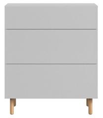 Komoda KOM3S, pilka sp., 95 cm x 41 cm x 80 cm