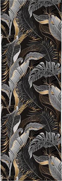 Nakts aizkari ZPMB-76, zelta krās./melna krās./grafīta krās., 75 cm x 245 cm