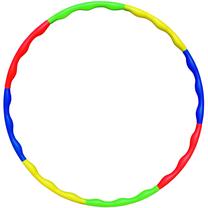 Vingrošanas riņķi EB FIT, 80 cm, 0.19 kg, zila krās./sarkana krās./dzeltena krās.