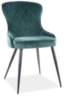 Valgomojo kėdė Lotus Bluvel 78, žalia sp., 45 cm x 52 cm x 91 cm