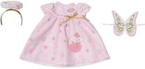 Платье для куклы Zapf Creation Baby Annabell Season X-Mas Outfit, розовый цв.