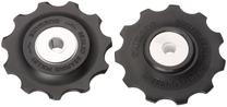 Galiniai pavarų perjungiklio ritinėliai Shimano RD-M593, juoda sp., 2 vnt.