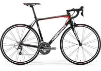 Velosipēds šosejas Merida Scultura 300, 28 ", 21" rāmis, melna krās./sarkana krās.