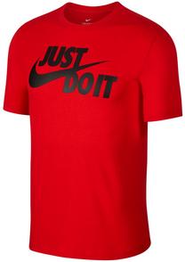 Футболка, мужские Nike Just Do It Swoosh, красный цв., m