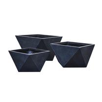 Gėlių vazonas Domoletti LT24405-D, keramika/molis, Ø 52 cm, antracito sp.