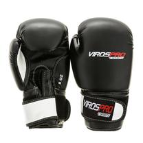 Boksa cimdi VirosPro Sports SG-1011B, melna krās., 8 oz