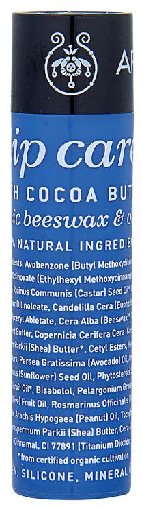 Lūpų balzamas Apivita, cocoa butter sp., 0