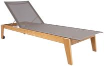 Lauko gultas Home4you Bali 13609, medžio sp./pilka sp., 210 cm x 72 cm x 36.5 cm