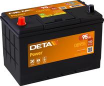 Akumuliatorius Deta Power DB955, 12 V, 95 Ah, 720 A