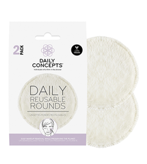 Sejas tīrīšanas spilventiņš Daily Concepts Daily Reusable Rounds, 2 gab.