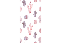 Tapetes Artgeist Pink Cacti, 1000 cm x 50 cm