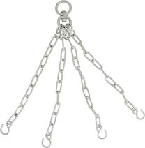 Bokso maišų tvirtinimo detalės Tunturi Chain Set, pilka sp.