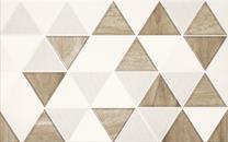 Flīzes, keramika Cersanit Arezzo WD830-003, 40 cm x 25 cm, balta krās.