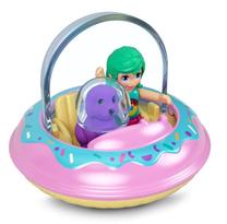 Комплект Mattel Polly Pocket Polly Pocket Car Donut HKV57, многоцветный