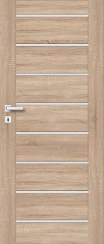 Iekšdurvju vērtne PerfectDoor Mira MIRA 01, labais, sonoma ozola krās., 203.5 x 74.4 x 4 cm