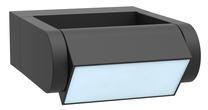 Õue seinavalgusti Domoletti Door, 7W, LED, IP65, must v., 18 cm x 6.1 cm