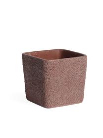 Gėlių vazonas Domoletti BTP07G, cementas, Ø 21.5 cm, raudona sp.