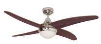 Laeventilaator koos lambiga, 40 W, 2 tk, kroom v.