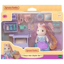 Figūrėlių rinkinys, kolekcinė figūrėlė Sylvanian Families Pony´s Hair Stylist Set 5644, mėlyna sp./violetinė sp.
