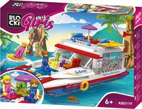 Конструктор Blocki My Girls Sea Adventure KB0119, 413 шт., многоцветный