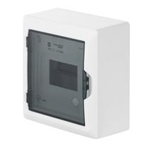 Moduļu panelis Elektroplast, virsapmetuma, IP40, 6 mod., balta krās.