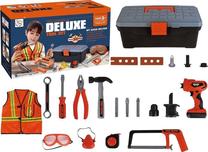 Bērnu darbarīku komplekts Lean Toys Deluex, daudzkrāsaina