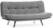 Sofa-lova Hanah Home Misa 3-Seat, šviesiai pilka sp., 100 x 200 cm x 104 cm