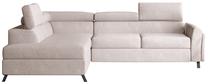Kampinė sofa Kairos Soro 83, šviesiai ruda sp., kairinė, 200 x 265 cm x 95 cm